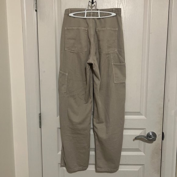 Garage Beige High Rise Cargo Pant - Picture 3 of 5